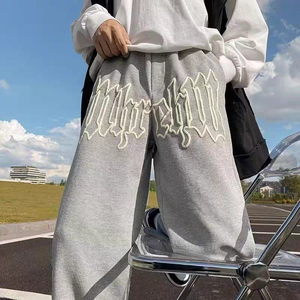 2025 nuovi <span class=keywords><strong>pantaloni</strong></span> <span class=keywords><strong>bianchi</strong></span> di lusso JT Street Fashion Waffle <span class=keywords><strong>in</strong></span> <span class=keywords><strong>maglia</strong></span> schiuma da Jogging <span class=keywords><strong>pantaloni</strong></span> sportivi dritti Waffle Outdoor Casual <span class=keywords><strong>pantaloni</strong></span> da uomo - Product Image 4