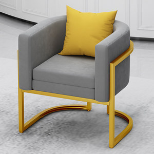Leisure <strong>Chairs</strong> Armchair Metal Velvet Gold Luxury Nordic Modern Set Waiting Accent <strong>Lounge</strong> Furniture Home Sofa <strong>Living</strong> <strong>Room</strong> <strong>Chairs</strong> - Product Image 5