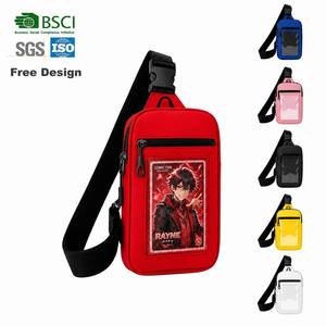 Bolso Bandolera Mini <span class=keywords><strong>de</strong></span> Nylon Personalizado con Ventana Visible para Colección <span class=keywords><strong>de</strong></span> Fans <span class=keywords><strong>de</strong></span> Comic Con y Tarjetas <span class=keywords><strong>de</strong></span> Fotos <span class=keywords><strong>de</strong></span> Celebridades - Product Image 1