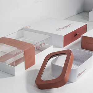 Biểu Tượng Tùy Chỉnh Cấp Thực Phẩm Logo In Ấn Có Thể Gập Lại Bánh Thực Phẩm Gấp Cứng Nhắc Cookie Bánh Mì Pastry Donut Macaron Giấy Bao Bì Hộp - Product Image 6