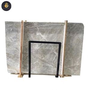 Carreaux de marbre gris château hautement polis pour décor de sol de villa meilleure qualité marbre gris coupé à la taille carreaux décoration murale - Product Image 1