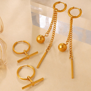 Fashion <b>Cuff</b> <b>Earrings</b> Geometric Heart Shape Zinc Alloy Stainless Steel Ear <b>Cuffs</b> Elegant Design For Daily Wear - Product Image 3