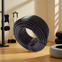 Câble de remplacement pour système de poulie de gym, 100 mètres, câble en acier épais de 4,8 mm avec revêtement TPU, machine et levage de poids WXFENGRUI 7*19