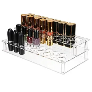 Fashion Acrylic Makeup Kosmetik Display Rak