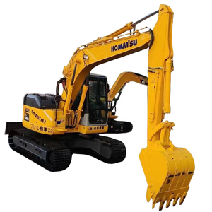 Excavadora de orugas hidráulica Komatsu PC138US 13Ton usada de alta calidad PC138U PC138 US PC128US Excavadora mediana de segunda mano - Product Image 1