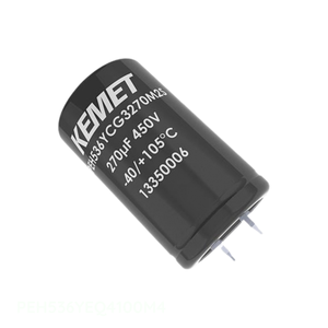Manufacturer Channel Through Hole 1 mF <b>CAP</b> ALUM <b>SNAP</b>-IN 105C PEH536YEQ4100M4 Capacitor - Product Image 1
