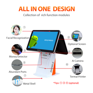 Bester Preis ZHONGJI Smart AI-Erkennung All-in-One 15 Zoll Android EPOS Komplette Hardware Registrierkasse Thermodrucker 3 - Product Image 6