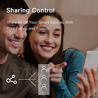 Fabricants d'interrupteurs muraux intelligents WiFi sans fil Alexa, tactiles en verre, pour éclairage LED 10A Zigbee, pour la maison