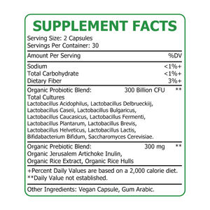 Penjualan Terbaik suplemen natrium diet meningkatkan kapsul probiotik kesehatan pencernaan dan usus - Product Image 2