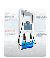 Distributeur de carburant à 4 buses, 2 produits, forte vente, en l'afrique du sud, Mini Machine à Station de carburant, vente en gros