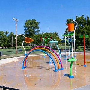 Équipement de pulvérisation d'eau extérieur pour enfants en acier inoxydable 304, buse de pulvérisation pour enfants pour la maison, la cour et les parcs aquatiques commerciaux - Product Image 4