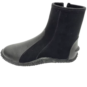 נעלי צלילה מניאופרן 6 מ "מ נעלי צלילה גבוהות מגפי צלילה חמה עליונה נגד החלקה על נעלי ספורט מים - Product Image 1