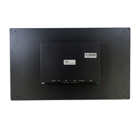 Monitor Táctil Industrial de Metal de 21.5 Pulgadas, Pantalla IPS HD de 1920*1080, Monitor Táctil con VGA y USB