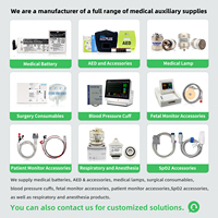 Baterai Li-ion Pengganti untuk Ph SureSigns VM1 863264 863265 863266 9.90E+11 Cocok untuk Monitor Pasien VS2+ VSi