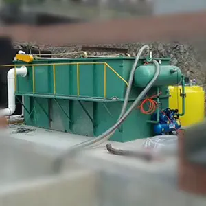 Unidades de tratamiento de aguas residuales, sistema de purificación de agua de paisaje, tanque de flotación de aire disuelto, sedimentación