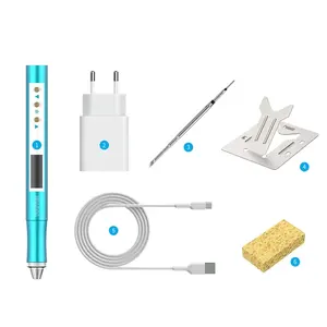 <span class=keywords><strong>Fer</strong></span> à <span class=keywords><strong>souder</strong></span> électrique E210 <span class=keywords><strong>Micro</strong></span> 5V USB à température réglable, pistolet à <span class=keywords><strong>souder</strong></span>, stylo à pyrogravure, kit de soudage, fers à <span class=keywords><strong>souder</strong></span> électriques - Product Image 6