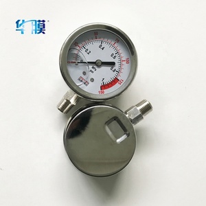 Best <strong>Price</strong> Liquid <strong>Pressure</strong> <strong>Gauge</strong> Border 2.5 0-100 psi 1/4 Rear with Oil - Product Image 3