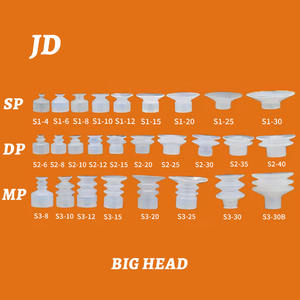 איכות גבוהה חלקים פנאומטיים כוסות יניקה עם רפידות גומי עבור הרמת זכוכית תעשייתית לשימוש תעשייתי - Product Image 1