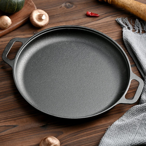 Sartenes <span class=keywords><strong>para</strong></span> Paella de Hierro Fundido de Grado AB, Ecológicas y Duraderas de Hefa Homeware, Compatibles con Cocina de Gas, Plancha <span class=keywords><strong>para</strong></span> Asar <span class=keywords><strong>para</strong></span> Restaurantes y <span class=keywords><strong>Barbacoas</strong></span> - Product Image 2