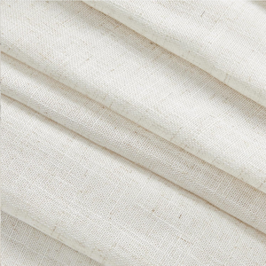 Rideaux en lin et coton durables en gros <span class=keywords><strong>pour</strong></span> salon Rideaux semi-transparents naturels - Product Image 4