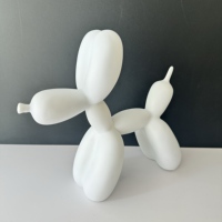 Nouveau Ballondog pour la peinture DIY Fluid Bear, idéal comme décoration intérieure ou cadeau, pour la peinture par transfert, Chien bulle