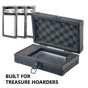Étui pour cartes à collectionner en fibre de carbone pour le rangement des cartes gradées PSA BGS CGC - Product Image 6