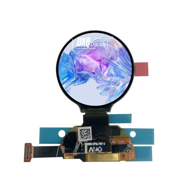 HD 1.2 Inch 390X390 AMOLED IPS Round LCD Display Module with MIPI SPI Interface Graphic Smart Watch OLED Screen