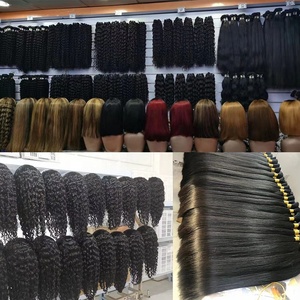 Wholesale Raw Brazilian Hair Bundle Vendor,Raw Virgin Cuticle Aligned Hair Bundles Weave,Double Drawn <strong>Cheap</strong> Human Hair <strong>Extension</strong> - Product Image 5