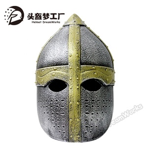 Hot Selling Kunststoff Ritter helm Topfhelm Mittelalter licher Ritter Helm Topf Helm Roman - Product Image 4