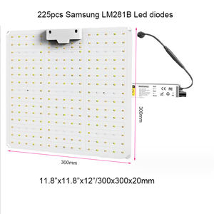 65w 225LED 80W 300LED Mini Quantum <span class=keywords><strong>pannello</strong></span> con <span class=keywords><strong>Samsung</strong></span> Lm281b diodi UV irrd Full <span class=keywords><strong>LED</strong></span> coltiva scheda luminosa per crescere tenda - Product Image 2