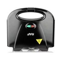 Nouveau ! Mini gaufrier électrique 2 tranches, grill à sandwich antiadhésif pour petit-déjeuner, appareil de cuisine – Vente chaude 2026