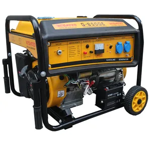 Winyou Máquinas monofásico Max Power 5.0KW 6KW 190F Motor 15HP Gerador a Gasolina