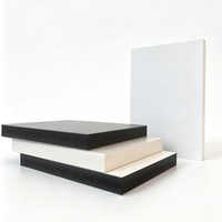 Panneau en mousse PVC miroir haute densité, imperméable et ignifuge, pour la construction durable de meubles de salle de bain