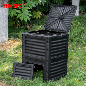 <span class=keywords><strong>300L</strong></span> jardin en <span class=keywords><strong>plastique</strong></span> bac à compost bac de rangement extérieur Offre Spéciale poubelle compost corbeille - Product Image 6