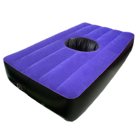 Lit de récupération moderne en PVC, pliable, gonflable, avec housse en tissu floqué, mobilier de chambre, salle de sport à domicile, parc, matelas adapté aux bébés