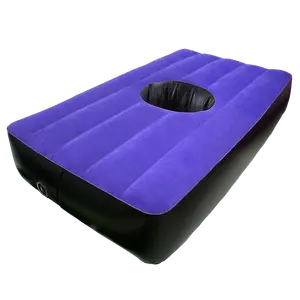 PVC BBL Recovery Bed Air Mattress Inflatable Bed Mattress With Hole Pregnant Woman Inflatable BBL Pillow After Surgery For Butt