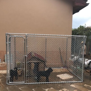 Cage pour chien extérieure galvanisée Maisons et meubles de qualité supérieure pour compagnons canins actifs - Product Image 2