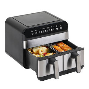 Оптовая продажа, двойная воздушная фритюрница с двойной корзиной - Product Image 2