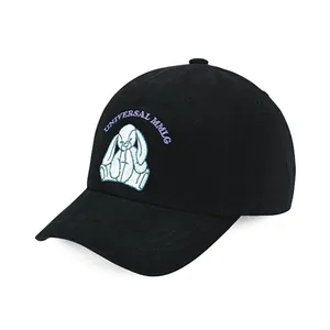 Custom Denim Sports Cap Design Embroidery Logo Sun Protection Female Peaked Baseball Cap Hats