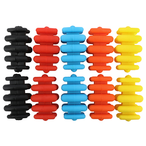 Ammortizzatore di Vibrazioni in Gomma per Flettenti di <span class=keywords><strong>Arco</strong></span> Compound, 5 Colori, Riduttore di Vibrazioni per Tiro con l'<span class=keywords><strong>Arco</strong></span> - Product Image 1