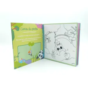 Herbruikbare Kleur Magische Waterschilderset Kleurschrijven Doodle Boek Met Magische Pen Tekenen Speelgoed Voor Meisjes En Jongens