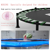 Trampoline extérieur de haute qualité avec filet de sécurité et tapis de saut robuste Fitness pour enfants et adultes Trampoline