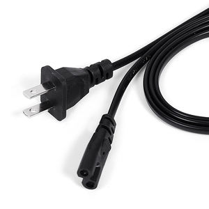 Кабель питания NEMA 1-15P (2-контактный) с вилкой стандарта США на разъем C7 (восьмерка) от производителя - Product Image 2