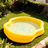 Piscine gonflable personnalisée, grande piscine flottante, matériau PVC avec coins renforcés pour bateau à rames ou bateaux tamponneurs