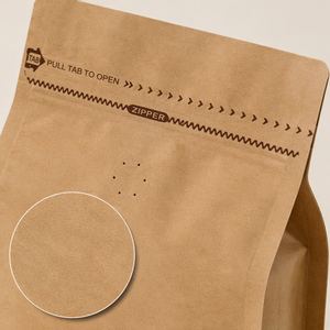 ผู้ผลิตซองกาแฟแบบดึงเปิด ซองคราฟท์แบบมีรอยฉีกง่าย ซิปล็อค ปิดผนึกได้ บรรจุภัณฑ์แบบหยดเดี่ยว - Product Image 2
