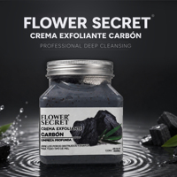 Flower Secret Hyaluronic Acid Active Bamboo Charcoal Body Scrub Pore Purifying Polishing-OEM/ODM & Global Brand Agency Wanted
