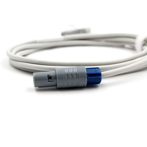 Cable de extensión para oxímetro de pulso compatible con monitor, con conector redondo de 9 pines - Product Image 2