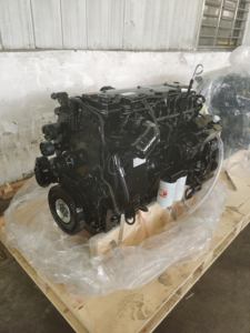 Mesin Diesel Berkinerja Tinggi 6.7L-ISDe210 30 Starter Elektrik Berpendingin Air dengan Motor & Pompa - Product Image 5