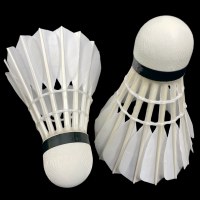 Lingshang LS200 Super Durable Grade Lightweight Professional Badminton Custom Design Eco-Friendly 3 Layer Duck Feather Sandwich