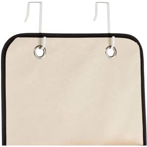Organisateur suspendu pour porte avec 5 grandes poches, rangement mural avec crochets pour salle de bain et dortoir - Product Image 5